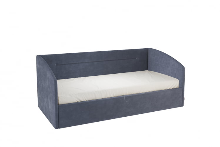 Кровать  0.9 Альба (Софа) КМ.С-16 топаз (велюр) / КМ.S-16_0