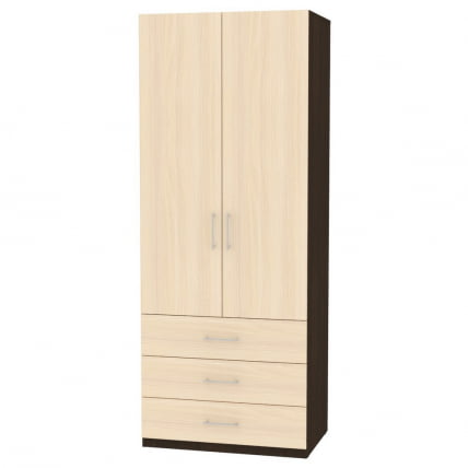 Шкаф распашный Р-230х90х60-4(Венге-ДМ) / R-230х90х60-4(Венге-ДМ)_0