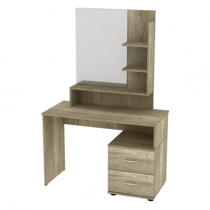 Туалетный столик Алиса(C3)1524х1001х459ручкаскоба96мм(ДКМ) / Алиса(C3)1524х1001х459ручкаскоба96мм(ДКМ)_0