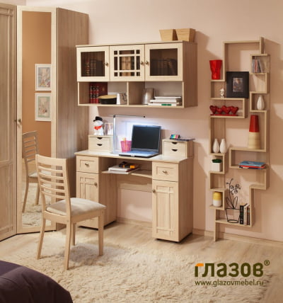 Спальня композиция 5 Шерлоcк Дуб Сонома_65612 / Sherlock_1