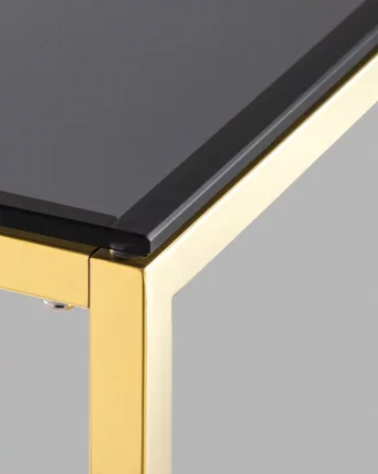 Консоль ТАУН 115кс30 Золото (стекло смоке) / 115x30 smoke)_4