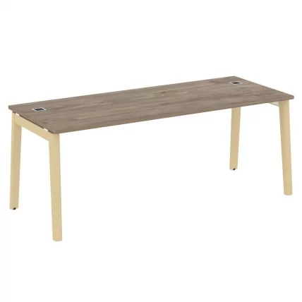 Стол рабочий руководителя ОНИКС ВООД ОВ.СРР-6.8 Тиквуд Темный/Светлый / ONIX WOOD OW.SRR-6.8_0