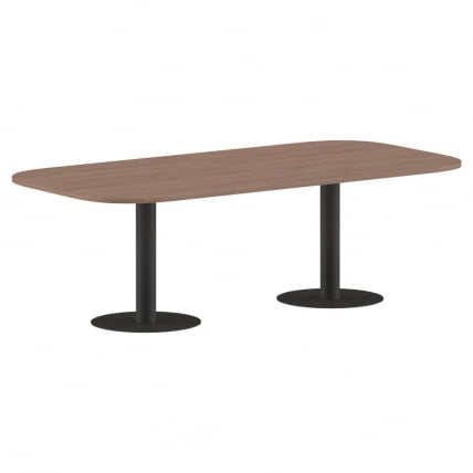 Конференц-стол на 6-8 человек ИМАГО ПРГ-8 Ясень Шимо-антрацит / IMAGO_0