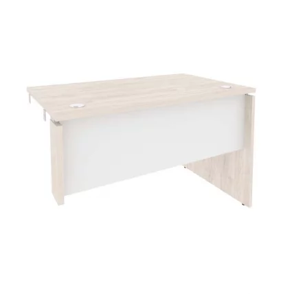Стол-приставка правый к опорным элементам ОНИКС О.СПР-2.7Р Денвер Светлый/Белый / ONIX O.SPR-2.7R_0