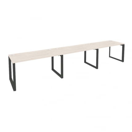 Рабочая станция на О-образном м/к ОНИКС О.МО-РС-3.3.7 Денвер Светлый/Антрацит / ONIX O.MO-RS-3.3.7_0