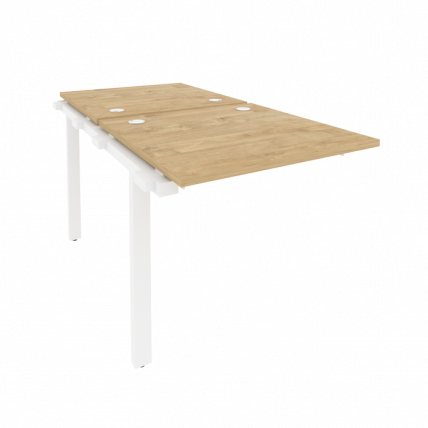 Наборный элемент рабочей станции на м/к ОНИКС О.М-2.НРС-0.8 Тиквуд Светлый/Белый / ONIX O.M-2.NRS-0.8_0