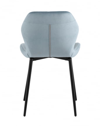 Стул обеденный Эдвин велюр Пыльно-голубой_4