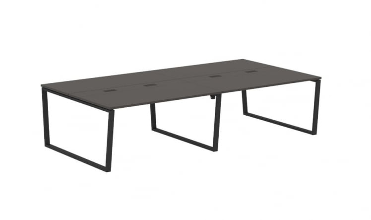 Стол переговорный ЕДИС ЕВCТ 3116 Мокко Мокко Черный / EDIS EVCT_0