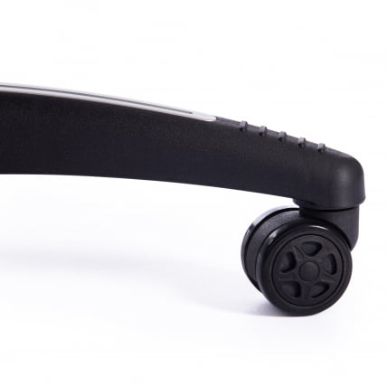 Кресло офисное БАЗУКА кож/зам, черный/черный перфорированный/коричневый, 36-6/36-6/06/36-36 / BAZUKA_14