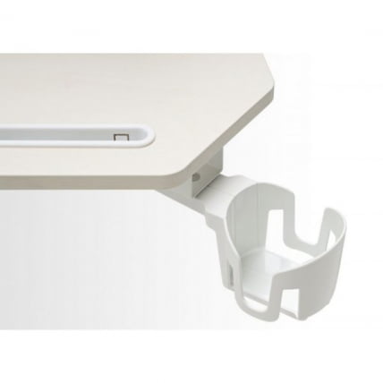 Стол для компьютера (для геймеров) с подставкой под клавиатуру и электрической регулировкой по высоте Еурека ЕРК-ЕД71-МВ / Eureka ERK-ED71-MW_9