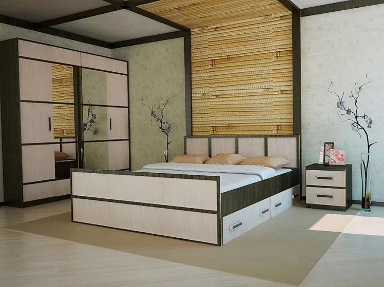 Кровать Сакура 1,4 м_7