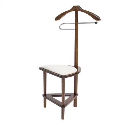 Вешалка со стулом ЛЕСЕТ Атланта Орех / LESET_0