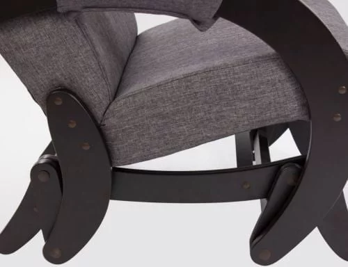 Кресло-глайдер Модель 708 венге / Верона Лигхт Грей / Verona Light Grey_3