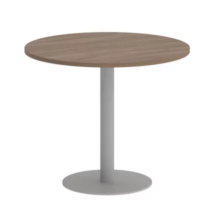 Стол журнальный круглый ХОМЕ ОФФИCЕ ВР.СП-5-90.1 Дуб Аризона/Серый металл / HOME OFFICE VR.SP-5-90.1_0