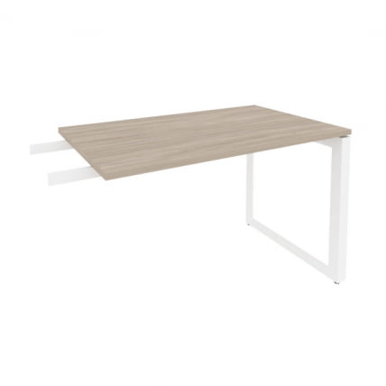 Брифинг-приставка на О-образном м/к ОНИКС О.МО-БР-11 Дуб Аттик/Белый / ONIX O.MO-BR-11_0