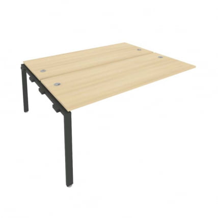 Проходной наборный элемент рабочей станции Метал Сйстем Б.ПРС-СП-2.5 Акация/Антрацит / Metal System_0