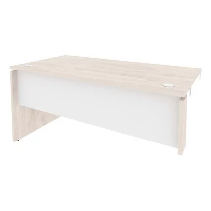 Стол-приставка левый к опорным элементам ОНИКС О.СПР-4.8Л Денвер Светлый/Белый / ONIX O.SPR-4.8L_0