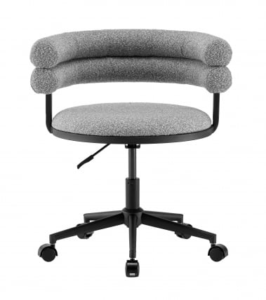 Стул офисный Понтй серый черные ножки / Ponty_1