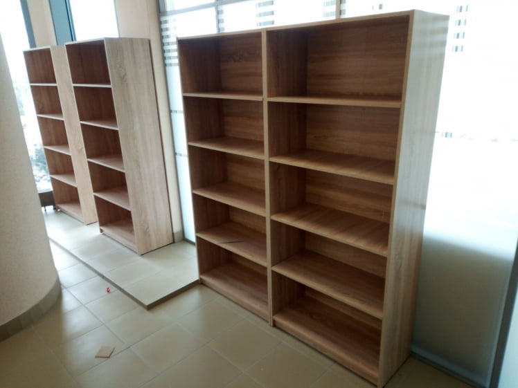 Стеллаж СР-5В (Дуб Сонома Светлый) / SR-5W_1