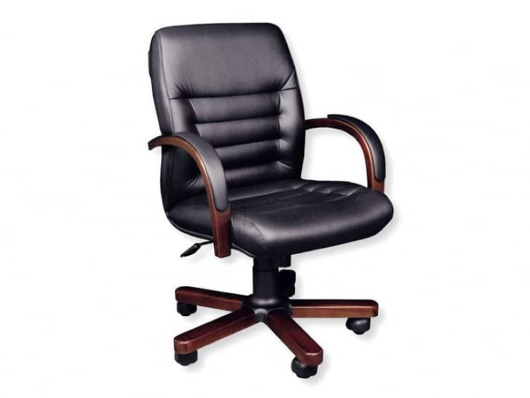 Кресло МЙРА Б черный/темный орех / MYRA B_0