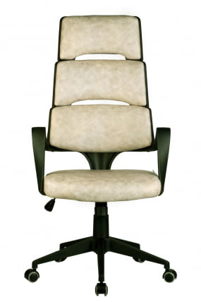 Кресло РCХ САКУРА Черный Пластик/Фьюжн Пустыня Сахара / RCH SAKURA_1