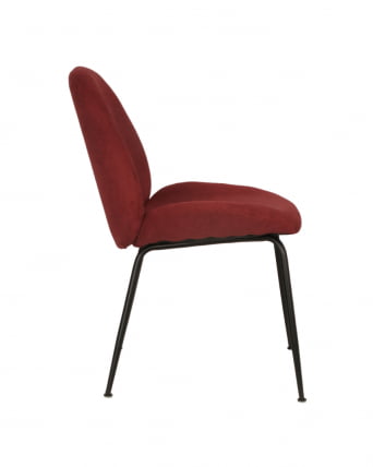 Стул Беетле велюр Красный / Beetle_1