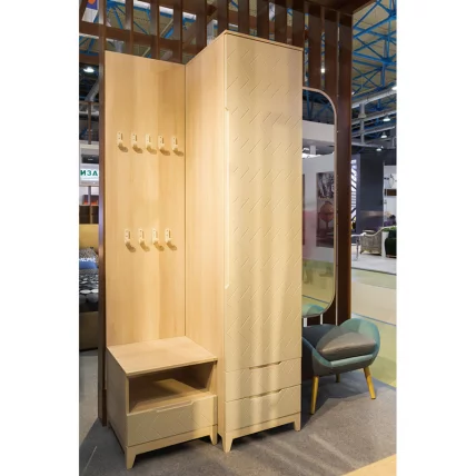 Зеркало Сканди (Зер) Жемчужно-белый_2