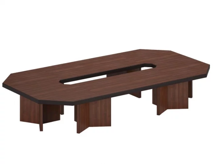 Система столов переговоров БЕРН 3 Темный орех / BERN_0