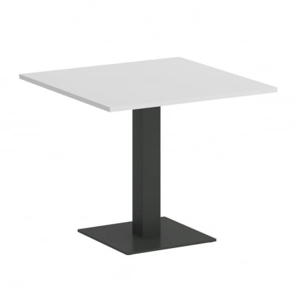 Стол журнальный квадратный ХОМЕ ОФФИCЕ ВР.СП-5-90.2 Белый/Антрацит металл / HOME OFFICE VR.SP-5-90.2_0