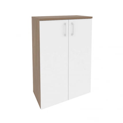 Шкаф средний широкий (2 средних фасада ЛДСП) ОНИКС О.СТ-2.3 Дуб Аризона/Белый / ONIX O.ST-2.3_0
