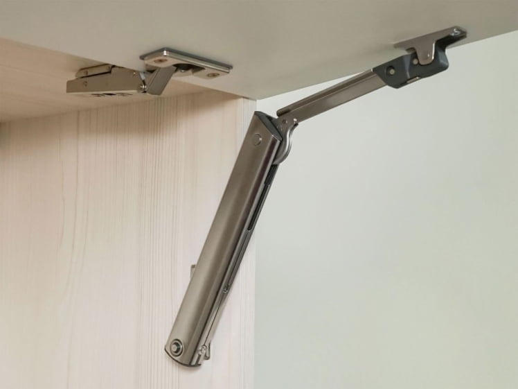 Антресоль (с системой плавного закрывания) Графит 74.101 Сосна Астрид /Ваниль_3