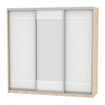 Шкаф-купе Б-230х235х60-1(ДСС-Белый-Д9Д10Д9) / B-230х235х60-1(ДСС-Белый-D9D10D9)_0