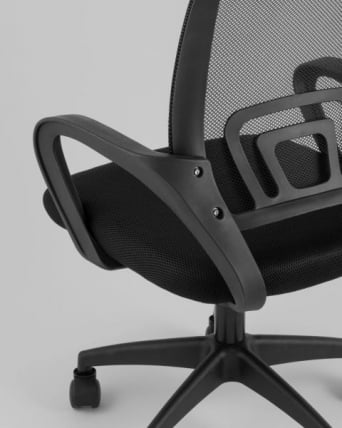 Кресло офисное ТопЧаирс Симпле СН черный / TopChairs Simple SN_9