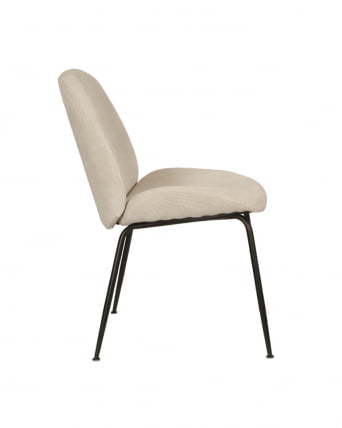 Стул Беетле велюр Бежевый / Beetle_1