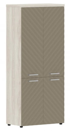 Шкаф с глухими средними и малыми дверьми Торр ЛУКС ТЛХC 85.3 Сосна Эдмонд Капучино / Torr LUX TLHC_0