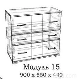 Комод Вега 15_1