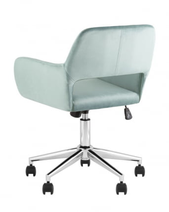 Кресло офисное РОСС велюр серо-зеленый / ROSS_2