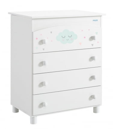 Комод пеленальный Микуна Лили Б-970 Вхите Старс Грей / Micuna Lili B-970 White Stars Grey_1