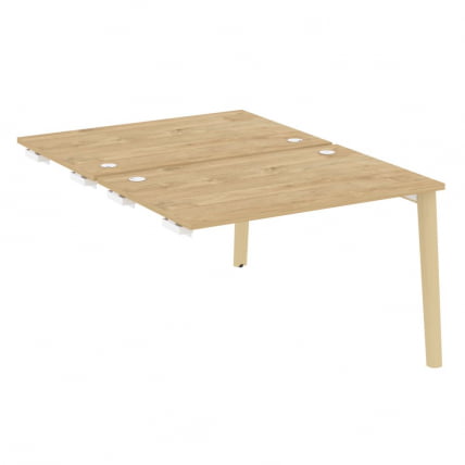 Стол-приставка двойной к опорным элементам ОНИКС ВООД ОВ.Д.СПР-2.8 Тиквуд Светлый/Светлый / ONIX WOOD OW.D.SPR-2.8_0