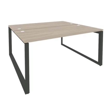 Рабочая станция на О-образном м/к ОНИКС О.МО-Д.РС-2.4.7 Дуб Аттик/Антрацит / ONIX O.MO-D.RS-2.4.7_0