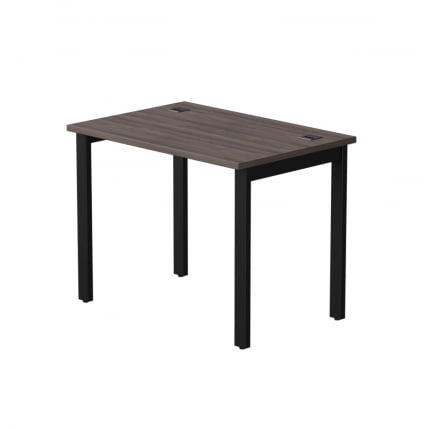 Стол прямой на металлокаркасе, опоры 45 гр Еверпроф ЕВО 254С001 Дуб Пасадена Черный / Everprof EVO 254S001_0