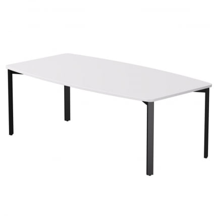 Стол переговорный Еверпроф ЕВО 254С023 Белый Черный / Everprof EVO 254S023_0