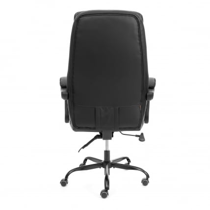 Кресло руководителя Камбридге металБЛ кож/зам/ткань, черный/черный, 36-6/11 / Cambridge metalBL_4