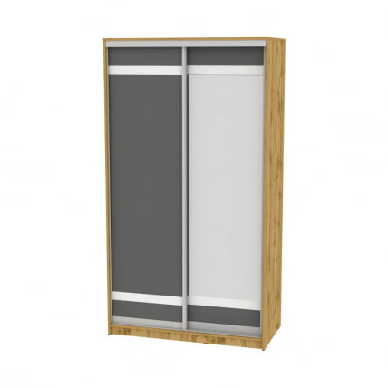 Шкаф-купе Б-220х120х60-2(ДВ-Графит-Д9Д10) / B-220х120х60-2(ДВ-Графит-D9D10)_0