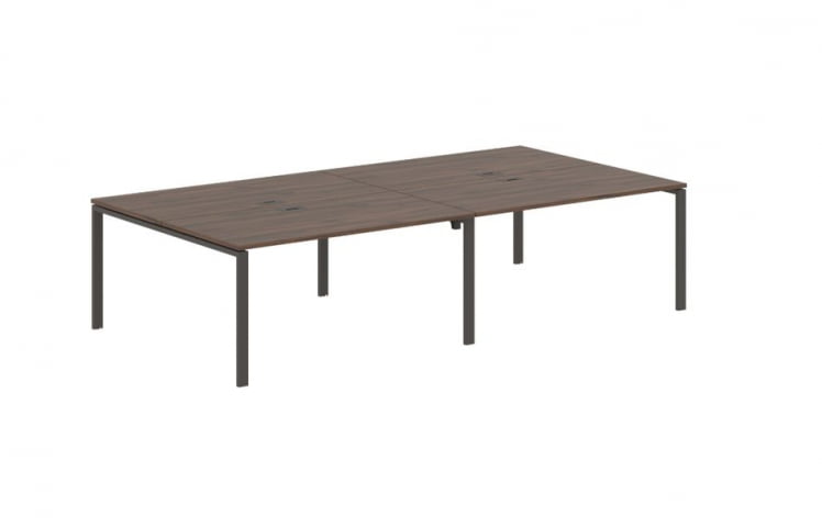 Бенч-система 4-местная ЕДИС ЕУВСТ 3116 Дуб Денвер темный Мокко / EDIS EUWST_0