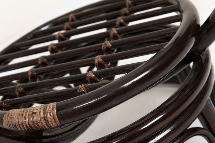 Столик журнальный со стеклом БЕНОА 5005 Антикуе бровн (античный черно-коричневый) / BENOA Antique brown_1