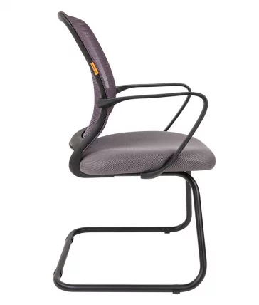 Кресло для посетителей CХАИРМАН 698 В (В) Серый / CHAIRMAN (V)_1