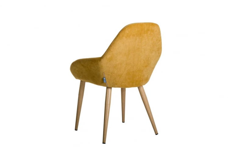 Стул Кент Желт/Натуральный Дуб / Kent_1