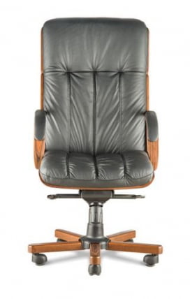 Кресло с высокой спинкой Бонн Д100 Черное 107 / D100_1