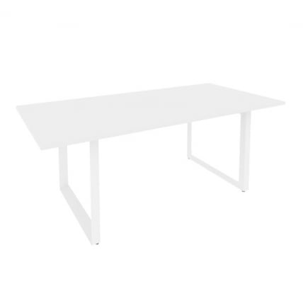 Стол переговорный на О-образном м/к ОНИКС О.МО-ПРГ-19 Белый Бриллиант / ONIX O.MO-PRG-19_0